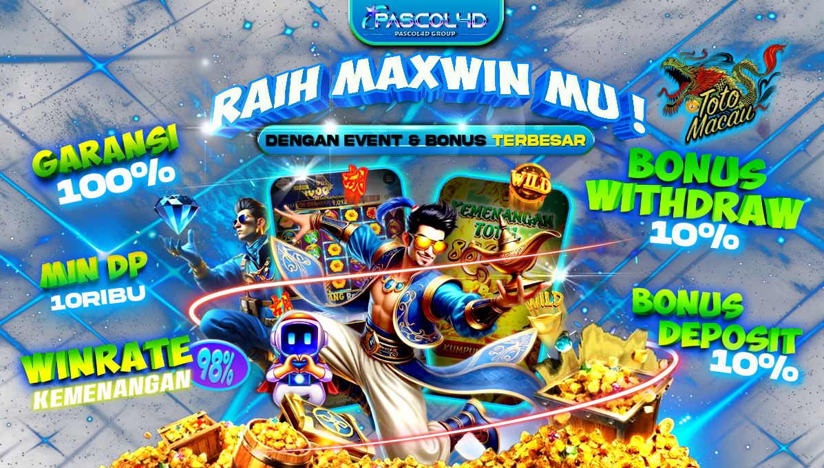 PASCOL4D : Situs Toto 4d Online & Bandar Toto Togel Macau Terpercaya Resmi 100%